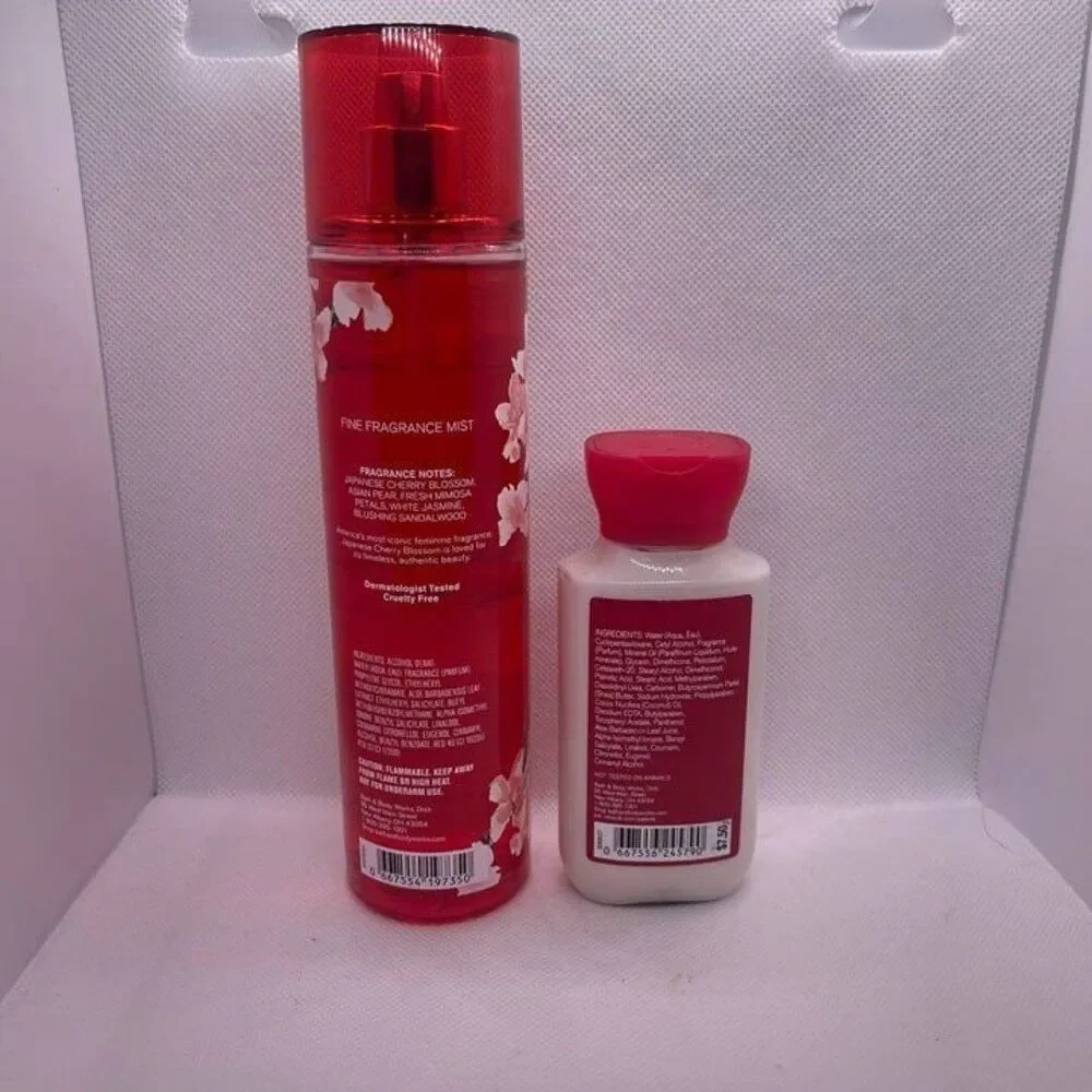 Bath & Body Works Japanese Cherry Blossom 2 PCS. Set